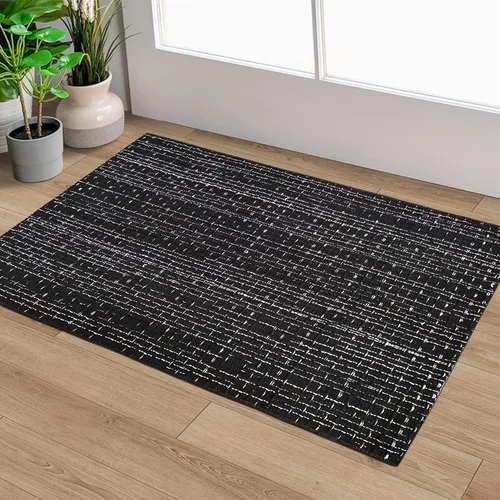 Miniatura 26 de Alfombra Buffalo Plaid Pequeña a Cuadros 2x3 Pies (61x91 cm) Naranja y Negro, Tapete para Puerta Delantera, Navidad Halloween Acción de Gracias