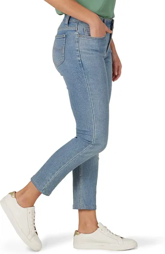 Miniatura 3 de Lee Pantalones cortos de cigarrillos Ultra Lux de tiro medio para mujer
