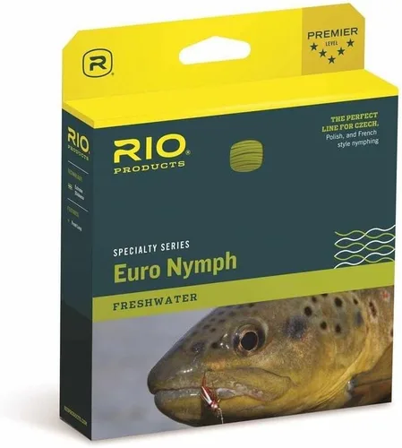 Miniatura 3 de Rio Fips Euro Nymph Fly Line Orange/Sage/Olive