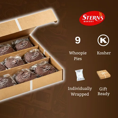 Miniatura 3 de Cestas de regalo de pastel de Whoopie Caja de regalo de galletas gourmet 9 pasteles Whoopie envueltos individualmente Cesta de regalo