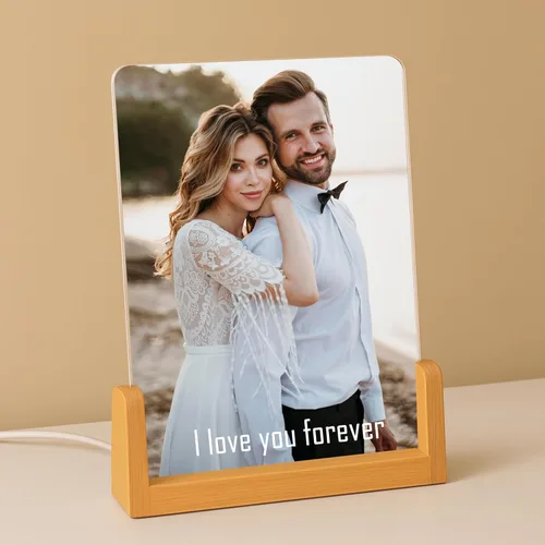 Miniatura 3 de NAZENTI Marco de fotos personalizado con luz LED, lámpara de marco de collage de fotos personalizada, regalos de fotos personalizados, lámpara de 01