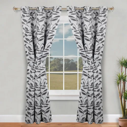 Miniatura 144 de SUPERIOR Cortinas Opacas, Oscurecimiento de Habitación Acento de Ventana para Dormitorio, Bloqueo del Sol, Térmicas, Cortinas Bohemias Modernas, Gris