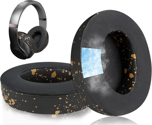 Miniatura 13 de SoloWIT Almohadillas de gel refrescante de repuesto para auriculares Beats Studio 2 y Studio 3 con cable e inalámbricos, almohadillas con espuma