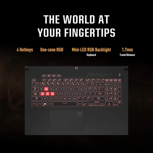 Miniatura 3 de ASUS TUF A16 Laptop para juegos - AMD Ryzen 7 7445HS Beat i7-12650H - RTX 4050 - Teclado retroiluminado RGB - 16" WUXGA 144Hz -32GB DDR5 RAM -2TB