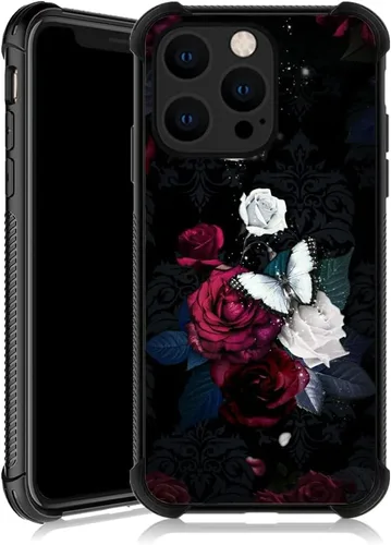 Miniatura 18 de ZHEGAILIAN Funda compatible con iPhone 13 Pro, fundas Cat Heartbeat 13 Pro para niñas, esquinas reforzadas, TPU suave, a prueba de golpes, Latido