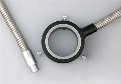 Miniatura 2 de AmScope Accesorio de luz de anillo de fibra óptica FB-OR para iluminador de microscopio