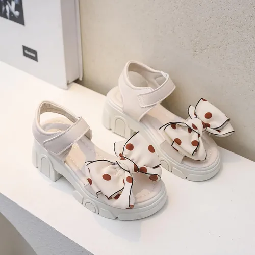 Miniatura 5 de Komfyea Sandalias planas de playa para niña, con puntera envolvente, con diseño de flores suaves
