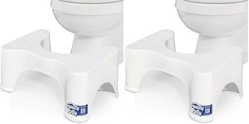 Miniatura 12 de Squatty Potty The Original - Taburete de inodoro para baño, color gris, 9 pulgadas