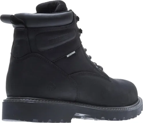 Miniatura 7 de Wolverine Floorhand Botas de trabajo impermeables con punta de acero de 6 pulgadas Negro