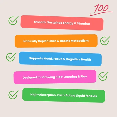 Miniatura 5 de NutraChamps Complejo de vitamina B para niños, B1, B2, B3, B6, B7, B9 y metilo B12, suplemento de gotas líquidas del complejo B para niños, energía