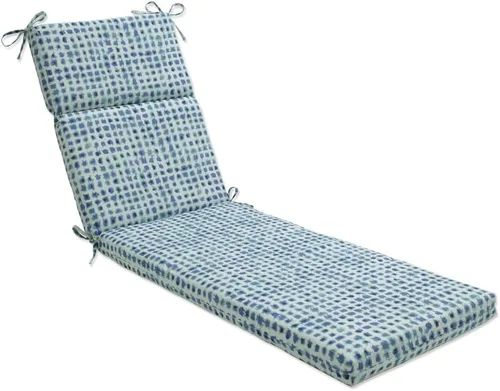 Miniatura 9 de Pillow Perfect Cojín para tumbona Alauda gris escarchado para exteriores/interiores, 72.5 x 21 pulgadas