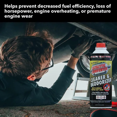 Miniatura 3 de Solder-It Catalytic Converter Cleaner Desodorizador Aditivo Combustible Lata de 16 Oz – (Paquete de 12)