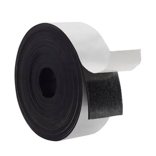 Miniatura 40 de DOBTIM Tiras de goma de neopreno adhesivas de goma sólida de 1/16 (.062)" de grosor X 2" de ancho X 10' de largo, hoja de goma autoadhesiva
