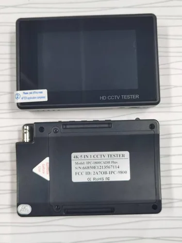 Miniatura 8 de EVERSECU Probador de CCTV 5 en 1 con cable Tracer compatible con cámara IP de hasta 4K y cámara analógica AHD, TVI, CVI y CVBS de 8 mp, monitor