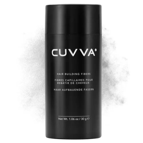 Miniatura 21 de CUVVA Fibras para la construcción del cabello (1.06 oz). Rellena instantáneamente el cabello fino y adelgazante para crear un aspecto más grueso