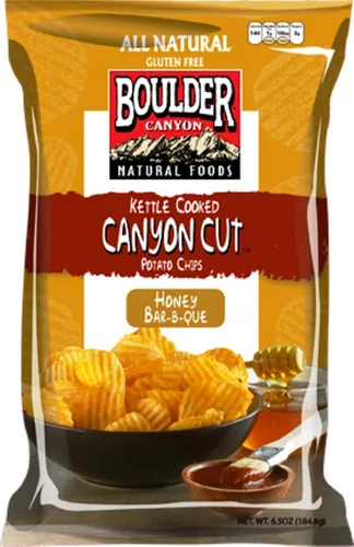 Miniatura 28 de Boulder Canyon, papas fritas Canyon Cut con aceite de aguacate, sal y pimienta, 5.25 onzas