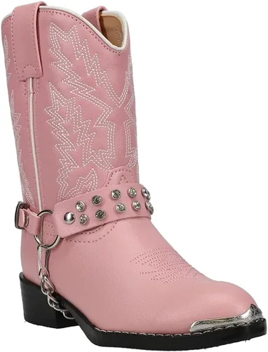 Miniatura 2 de Durango Botas vaqueras Lil' Pink N Chrome para niña