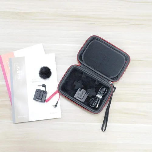 Miniatura 6 de RLSOCO Funda para sistema de micrófono inalámbrico Go II/RODE Wireless GO (Negro)