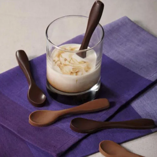 Miniatura 4 de MoldFun - Juego de 3 moldes de silicona para cucharas pequeñas aptas para horno, para caramelos de menta, gomitas, decoración de pasteles, galletas