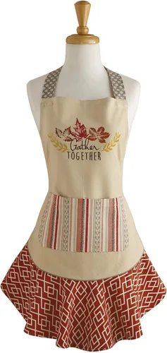 Miniatura 10 de DII Delantal de cocina ajustable para mujeres de otoño y Acción de Gracias, lazos largos en la cintura, Apple Orchard