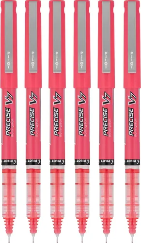 Miniatura 3 de PILOT Precise V7 - Bolígrafo con punta fina de 0.028 in, colección Harmony Color, paquete de 6 unidades (morado tinta)