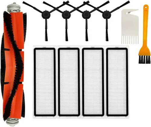 Miniatura 15 de EtliN Compatible con el trapeador de vacío Xiaomi Mi Robot 2 Ultra STYTJ05ZHM, piezas de repuesto, cepillo lateral principal, filtro Hepa, bolsa
