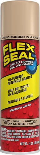 Sellador líquido de goma en una lata Flex Seal Colors, de As seen on TV, 14 onzas., FSTANR20