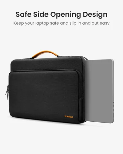 Miniatura 7 de tomtoc Funda protectora 360 para MacBook Air M5/A3448 2026, M4/A3241 M3/A3114 M2/A2941, laptop Microsoft Surface de 15 pulgadas 7/6, Dell XPS 15