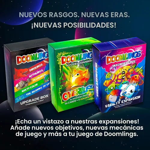 Miniatura 7 de Doomlings - Un encantador juego de cartas para el fin del mundo - Mejor nuevo juego de estrategia de cartas para adultos, niños y adolescentes 2-6