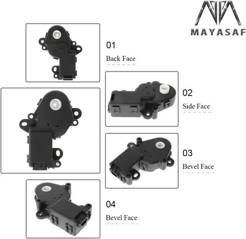 Miniatura 3 de Actuador de puerta de mezcla de aire para calentador HVAC 604-132 para Chevy 2004-2012 Colorado/2003-2006 SSR, para GMC 2004-2012 Canyon