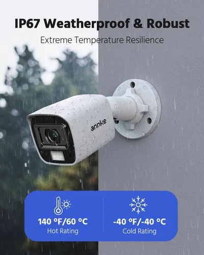 Miniatura 6 de Sistema de cámaras de vigilancia ANNKE 8CH 3K Lite con cable, DVR H.265+ con detección AI de humanos/vehículos, 4 cámaras CCTV tipo bala de 1080p