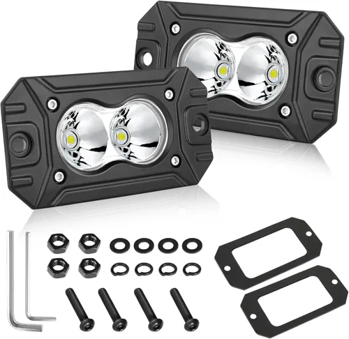 Miniatura 15 de Cápsulas LED ámbar, parte AKD de 3 pulgadas, luz LED de conducción de 40 W, luz LED todoterreno, luz de trabajo LED amarilla, luces antiniebla