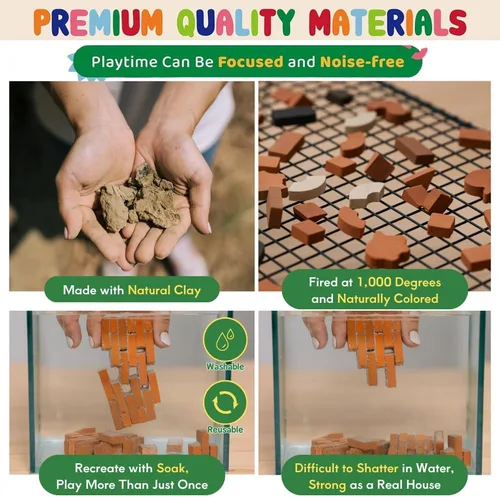 Miniatura 3 de Juego de construcción de dragón, juguete educativo de construcción para niños de 6 años en adelante, ladrillos de manualidades para adultos, casa