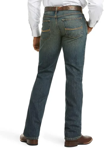 Miniatura 2 de ARIAT Jeans ajustados y apilables M5 de pierna recta para hombre, Carson Dakota