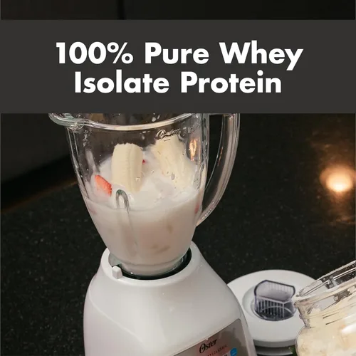 Miniatura 6 de NutraOne Proteína aislada de suero en polvo IsolateOne - Polvo aislado de suero 100% puro (chocolate Gourmet, 2 libras)
