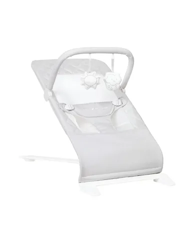 Miniatura 11 de Mecedora portátil Baby Delight Alpine Deluxe para bebés, 0 – 6 meses, tela acolchada en color índigo Índigo acolchado