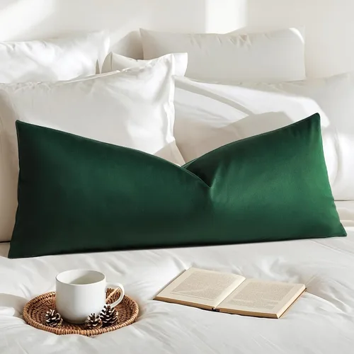 Miniatura 64 de Artscope Fundas de Almohada de Terciopelo de Lujo Súper Suaves Decorativas Cuadradas Fundas de Cojín para Sofá Sillón Dormitorio Decoración