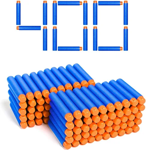 Miniatura 6 de Nerf N Strike Blaster Compatible Dart Bullets, Compatible with All Elite 2.0 Series Blasters Blue