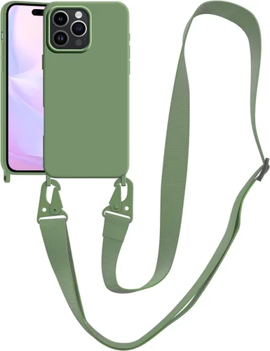 Miniatura 72 de Funda compatible con iPhone 13 con correa, funda cruzada para iPhone con cordón, ajustable, a prueba de golpes, protección contra caídas, funda