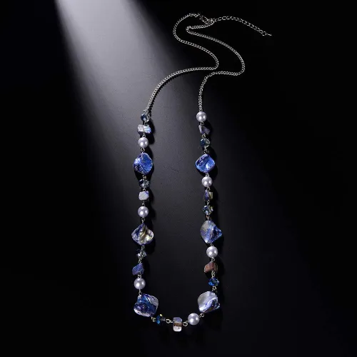 Miniatura 5 de Pearl & Club - Collar largo con cuentas para mujer