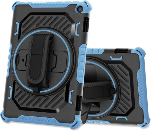 Miniatura 7 de ROISKIN Funda para tableta Amazon Kindle Fire HD 8 y HD 8 Plus de 12ª/10ª generación versión 2024/2022/2020 para niños con soporte giratorio de 360