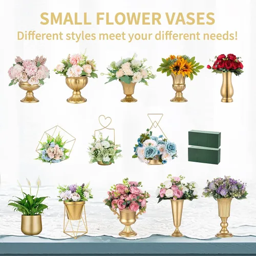 Miniatura 201 de NUPTIO Centros de mesa de flores para mesas de boda: arreglo de bolas de flores artificiales rosa y blanco para bodas, fiestas, 2 piezas de rosas