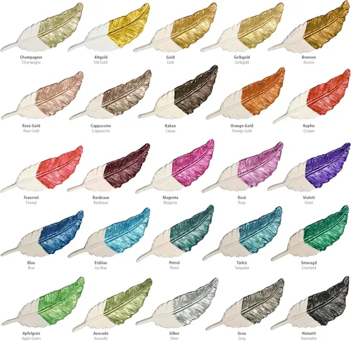 Miniatura 2 de Viva Decor Maya Gold (verde manzana) 1.52 onzas líquidas - Pintura acrílica metálica brillante para trabajos creativos en madera, vidrio