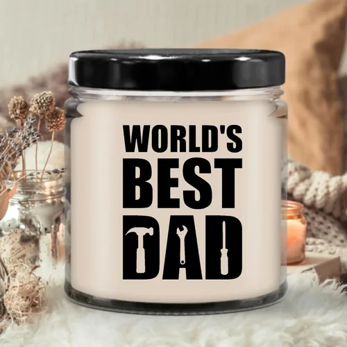Miniatura 2 de Vela Best Dad Ever, Worlds Best Dad, Dad Tools Candle, Vela divertida del día del padre, Regalo para papá, Vela divertida para papá, CDF002