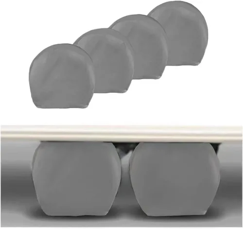 Miniatura 5 de MORNYRAY Paquete de 4 fundas para neumáticos, impermeables, anti-UV, nieve, sol, lluvia, para vehículos recreativos, camiones, SUV, remolques