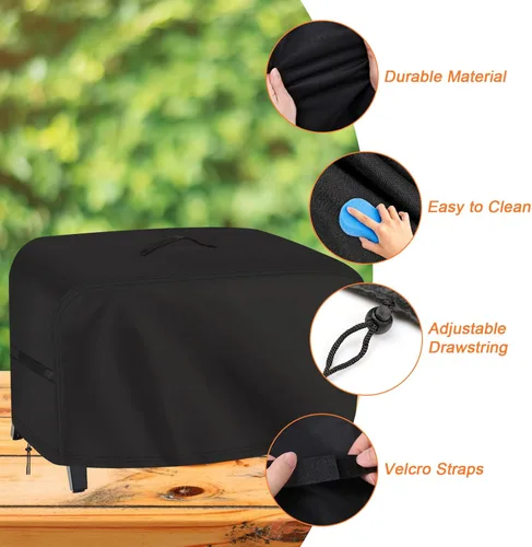 Miniatura 3 de BakerStone 9152403 - Cubierta para horno de pizza a gas portátil, cubierta para horno de pizza al aire libre, fundas para parrilla, 23 pulgadas