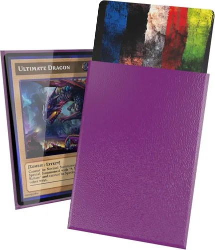 Miniatura 9 de Ultimate Guard Fundas exteriores para cartas Cortex, 100 fundas estándar de tamaño TCG, 66 x 91 mm, con respaldo negro, acabado brillante, sin PVC