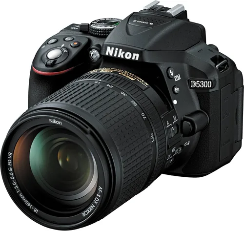 Miniatura 7 de Nikon D5300 24.2 MP CMOS Cámara digital SLR con Wi-Fi incorporado y cuerpo GPS solamente (negro)