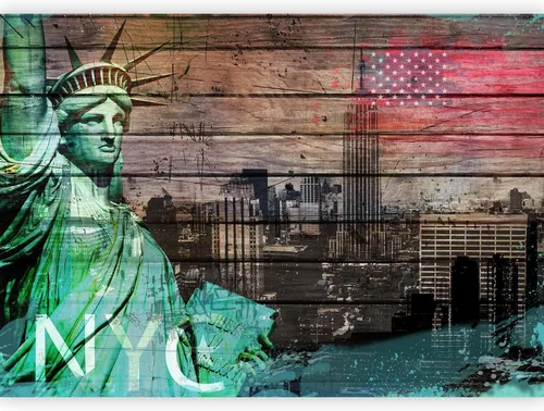 Miniatura 15 de Artgeist - Papel tapiz tamaño XXL, autoadhesivo, no tejido, diseño de imagen y fotografía, mural Nueva York #22