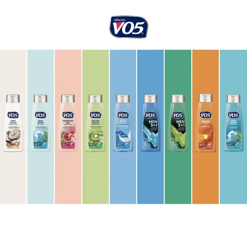 Miniatura 6 de VO5 - Champú acondicionador y gel de baño 3 en 1 para hombre, 12.5 onzas, energía fresca, 5 vitaminas esenciales para ayudar a nutrir e hidratar tu